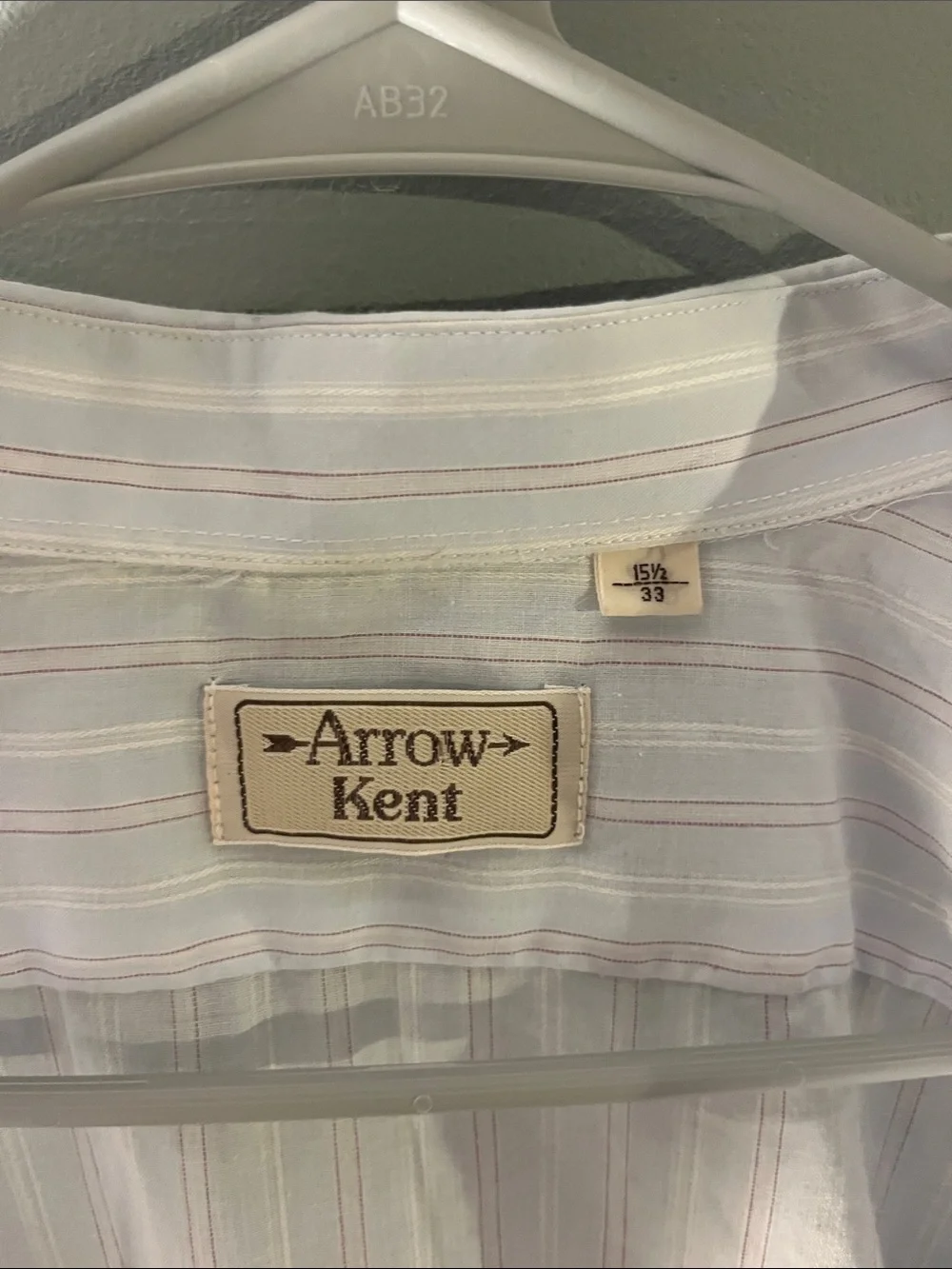 Arrow Men's Pale Blue Stripe Casual Button-Down Shirt